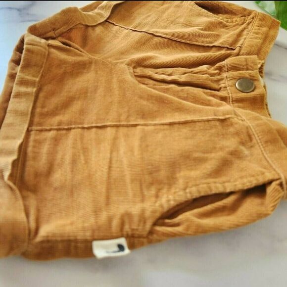 Lacey Lane Bounty tuckers girls toddler 3t Autumn copper penny corduroy shorts v - Picture 7 of 7
